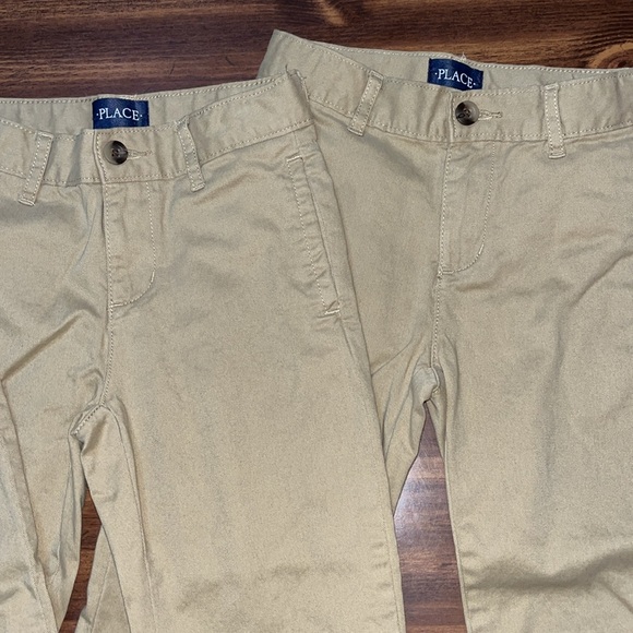 3 pair bundle boys khakis size 5- Children’s place -1 extra pair free - 4 total - Picture 2 of 13